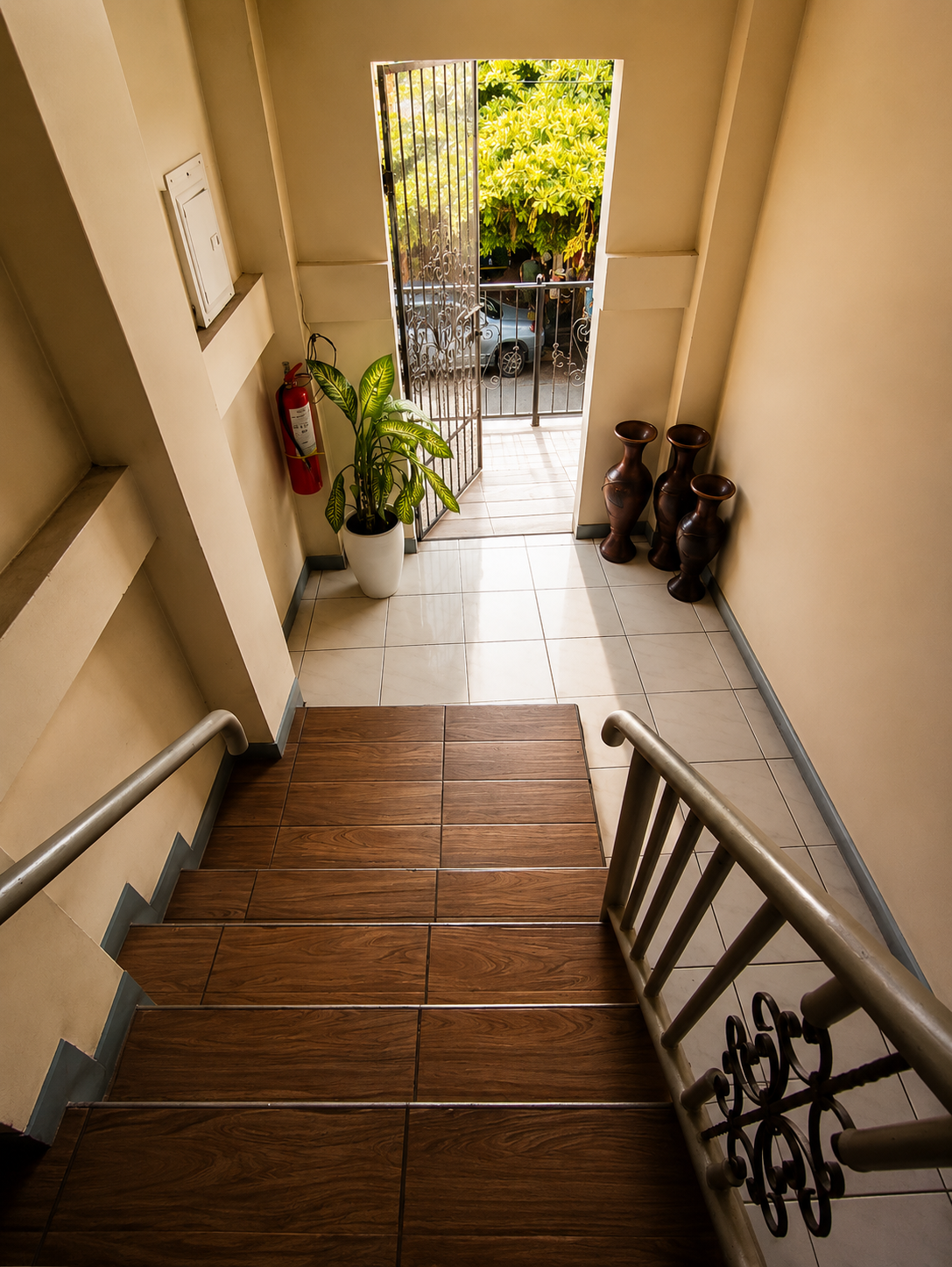 Escaleras Hotel Terraza Zoe